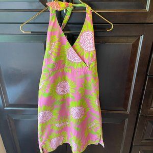 Girls Lilly Pulitzer Size 14 Halter Dress Sundress